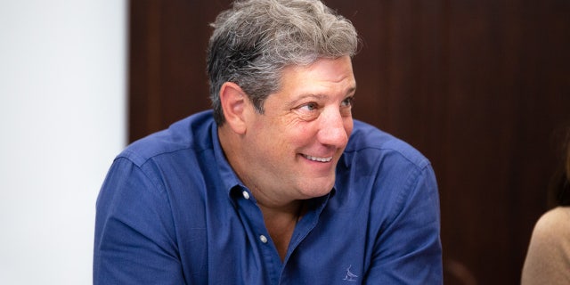 Tim Ryan, US Democrat Senate candidate for Ohio, during a campaign event in Cincinnati, Ohio, US, on Tuesday, Sept. 20, 2022. Photographer: Megan Jelinger/Bloomberg via Getty Images