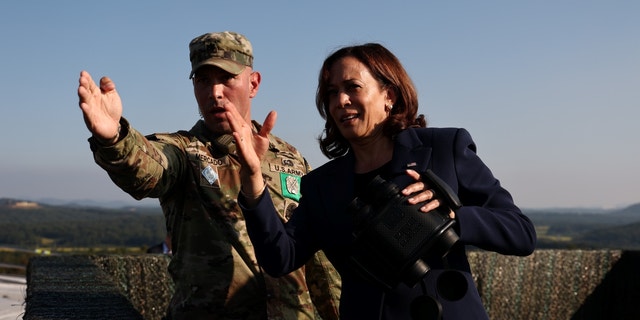 Vice President Kamala Harris and South Korea President Yoon Suk Yeol condemned North Korea's ballistic missile launches and discussed response to potential future provocations, according to a White House readout of the meeting between the two leaders.
