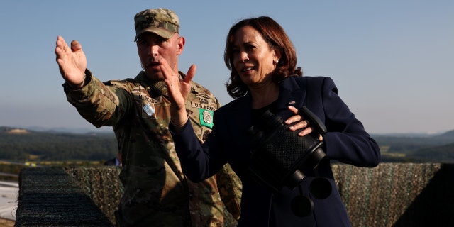 Vice President Kamala Harris and South Korea President Yoon Suk Yeol condemned North Korea's ballistic missile launches and discussed response to potential future provocations, according to a White House readout of the meeting between the two leaders.