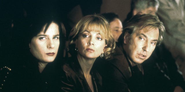 Alan Rickman starred alongside Rachel Griffith and Natasha Richardson in "Blow Dry." Rickman spoke highly of Richardson several times in his journals.