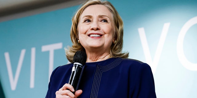 Hillary Clinton in May 2022