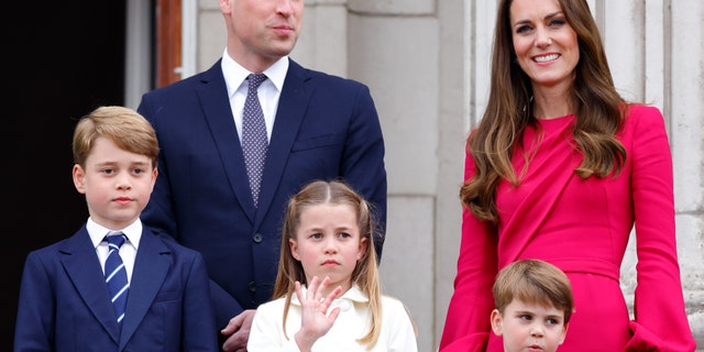 Kate gave birth to their first child, Prince George, in July 2013. George was followed by his sister Princess Charlotte in May 2015 and younger brother Prince Louis in April 2018.