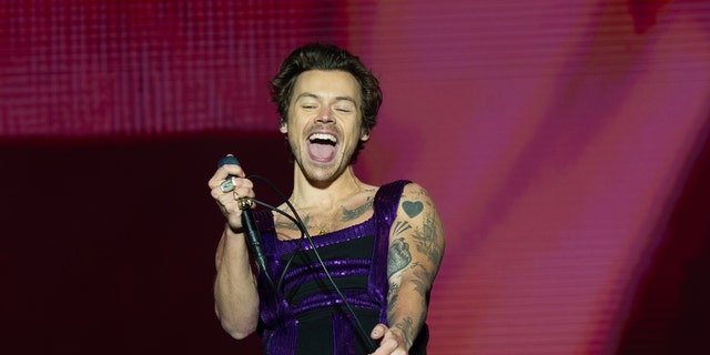 Harry Styles has been on tour performing throughout the year for his "Love on Tour" show.