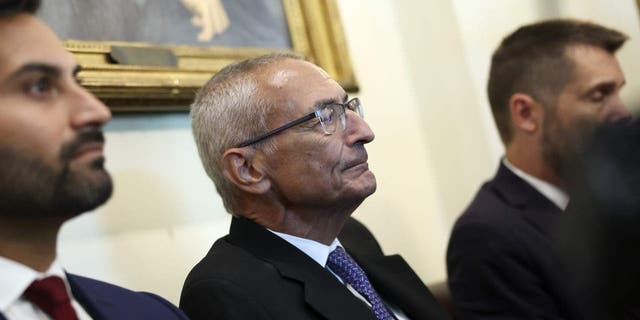 John Podesta, who President Biden appointed to be the White House clean-energy czar in September, was present at a meeting in June with LCV President Gene Karpinski and a handful of other climate leaders.