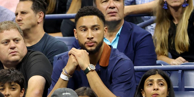 Ben Simmons attends the U.S. Open on Sept. 6, 2022, in Queens, New York City.