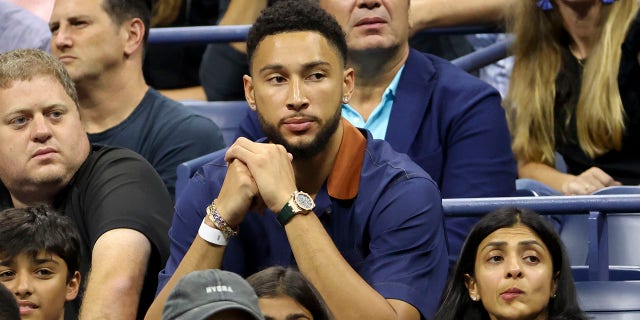 Ben Simmons attends the U.S. Open 2022 at the USTA Billie Jean King National Tennis Center Sept. 6, 2022, in Queens, New York City.