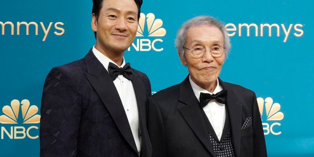 Park Hae-soo and Oh Yeong-su from the Emmy nominated "Squid Games."