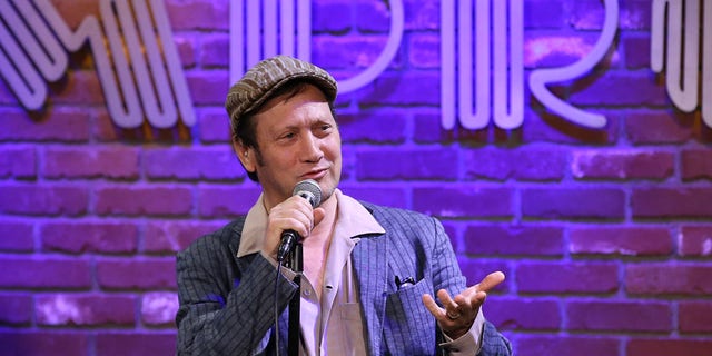HOLLYWOOD, CA - OCTOBER 28:  Rob Schneider performs at the Boot Campaign's Comedy Boot Jam at The Improv on October 28, 2015 in Hollywood, California.  (Photo by FilmMagic.com/FilmMagic)