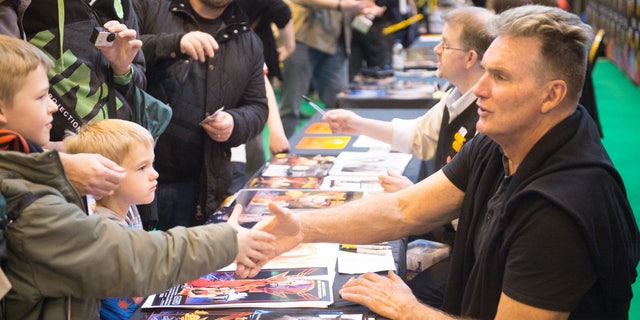 Jones enjoys going to conventions because it's a chance for him to connect with fans.