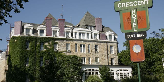 The 1886 Crescent Hotel and Spa is said to be haunted by former patients of Baker Hospital.
