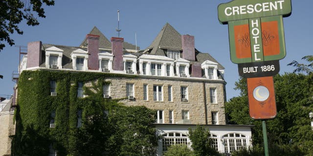 The 1886 Crescent Hotel and Spa is said to be haunted by former patients of Baker Hospital.