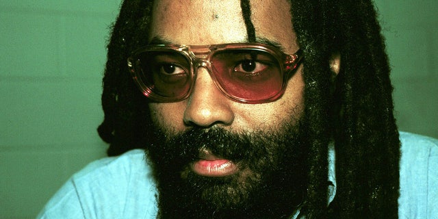 Mumia Abu-Jamal, seen here in a Dec. 13, 1995, photo from prison, was convicted in 1982 of murdering Philadelphia police officer Daniel Faulkner.