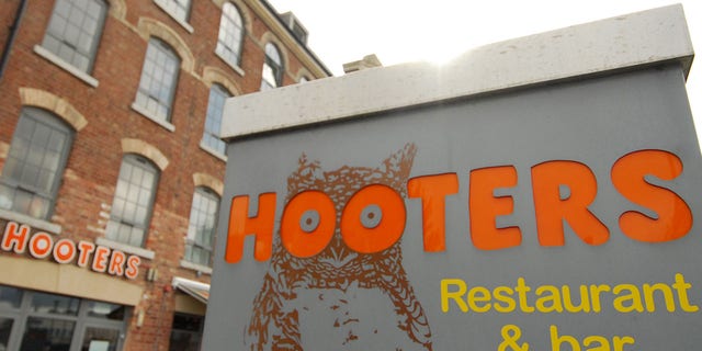 A general view of Hooters Bar and Restaurant in Nottingham, England. 