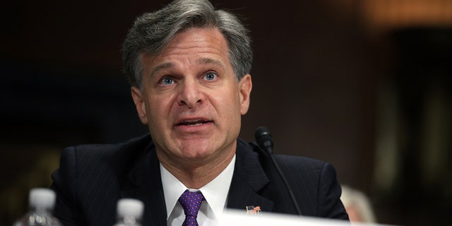  FBI director nominee Christopher Wray testifies during his confirmation hearing before the Senate Judiciary Committee July 12, 2017 on Capitol Hill in Washington, DC.