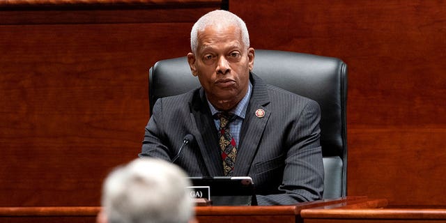 Rep. Hank Johnson, D-Ga., questions Attorney General Merrick Garland during a House Judiciary Committee oversight hearing on Capitol Hill in Washington, D.C., on Oct. 21, 2021.