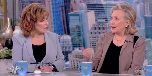 Hillary Clinton joined "The View" hosts on Wednesday.