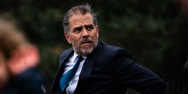 Hunter Biden during the White House Easter Egg Roll on the South Lawn on April 18, 2022. 