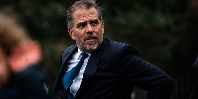 Hunter Biden during the White House Easter Egg Roll on the South Lawn on April 18, 2022. 