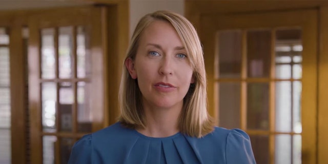 Michigan Democratic congressional candidate Hillary Scholten is seen in an ad named "Tough."