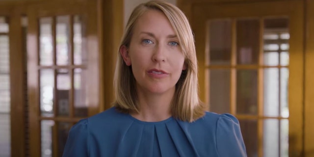 Michigan Democratic congressional candidate Hillary Scholten is seen in an ad named "Tough."