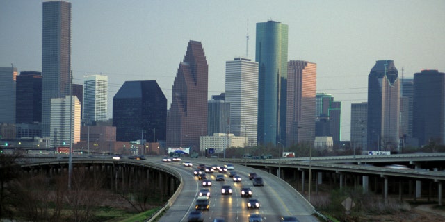 The Houston, Texas skyline