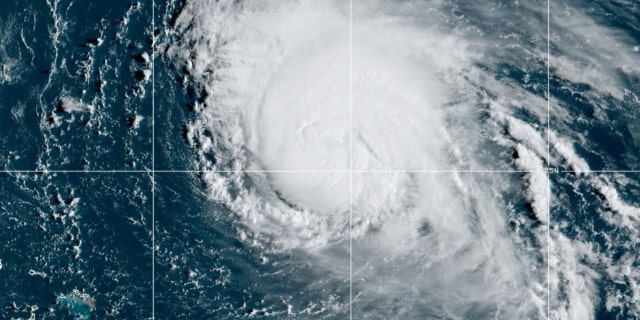 Hurricane Earl over the Atlantic