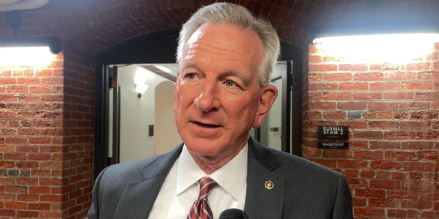 Tuberville said Biden is beholden to a far-left ideology that strays far from the views of most Americans.