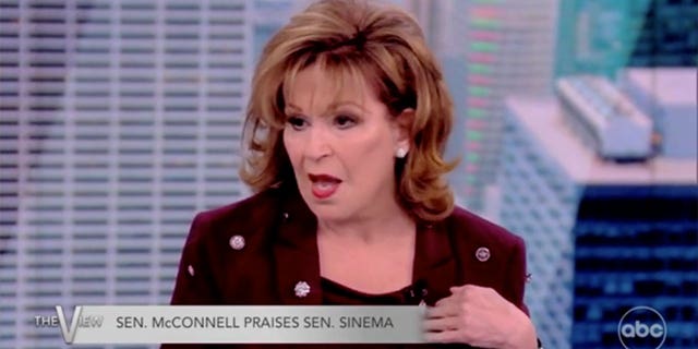 As Hurricane Ian closes in on Florida, 'The View' co-host Joy Behar slams DeSantis for comments on climate change 3 Joy Behar slammed Senator Kyrsten Sinema on Tuesday's episode of "View."
