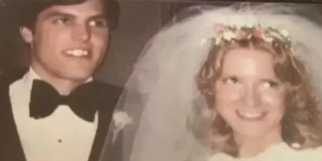 James and Cathleen Krauseneck at their wedding in 1974.