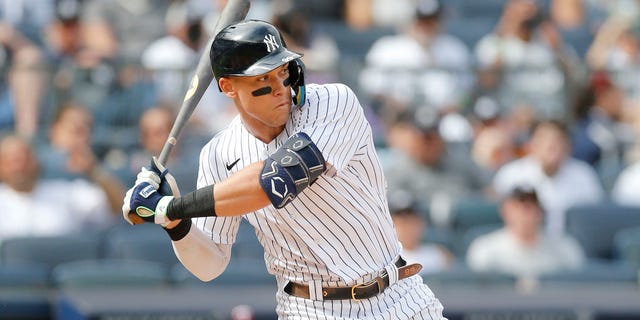 Aaron Judge is on pace for 66 home runs as he continues to chase Roger Maris’ 1961 record of 61 home runs, the most in a single season by a Yankee.