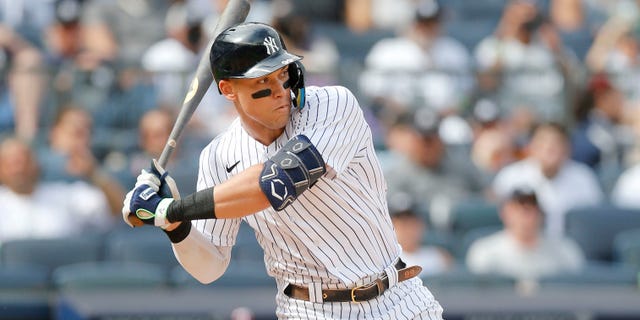 Aaron Judge is on pace for 66 home runs as he continues to chase Roger Maris' 1961 record of 61 home runs, the most in a single season by a Yankee.