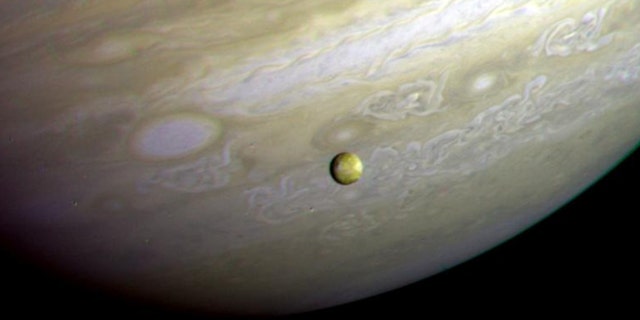 This photograph of the Southern Hemisphere of Jupiter was obtained by Voyager 2 on June 25, 1979, at a distance of 12 million kilometers (8 million miles). 