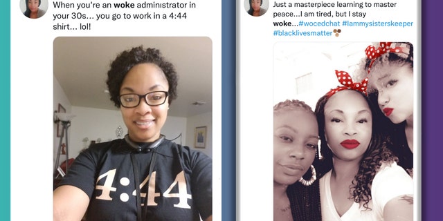 Kelisa Wing, a DEI chief officer at the Department of Defense education wing -- known as DoDEA -- said that she is a "woke administrator.