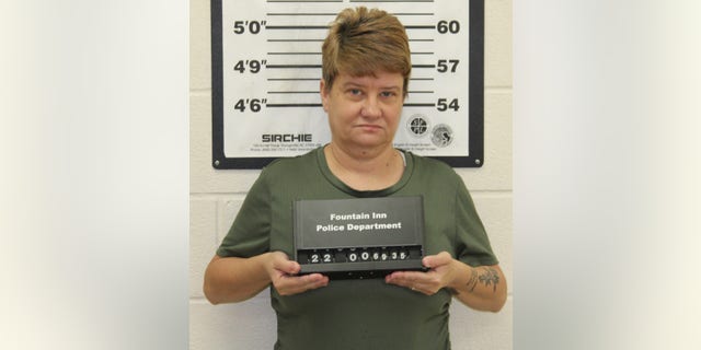 Kimberly McCall was arrested on child cruelty charges on Tuesday.