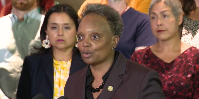 More migrants arrived in Chicago from Texas on Sunday and Democrat Mayor Lori Lightfoot once again slammed Republican Texas Gov. Greg Abbott, saying he is using them as human pawns.