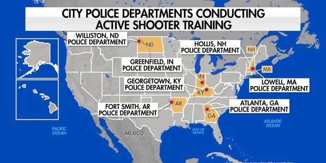 Local police departments have Ramped up its active shooter training efforts in the wake of recent mass school shootings.