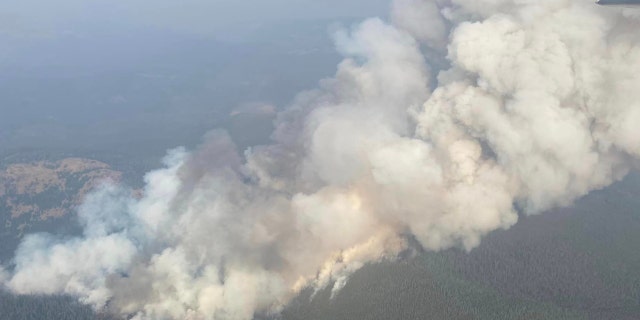 The No Grass Creek fire is located in Powell County.