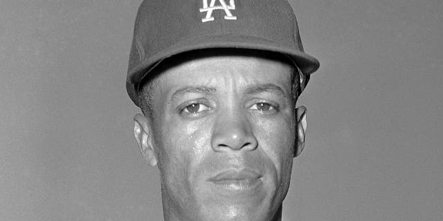 FILE - Los Angeles Dodgers infielder Maury Wills is shown on March 27, 1962.