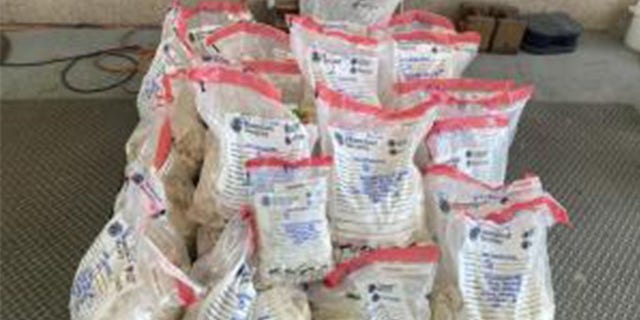 Nearly 267 pounds of meth seized by CBP officers at the Pharr International Bridge in Texas.