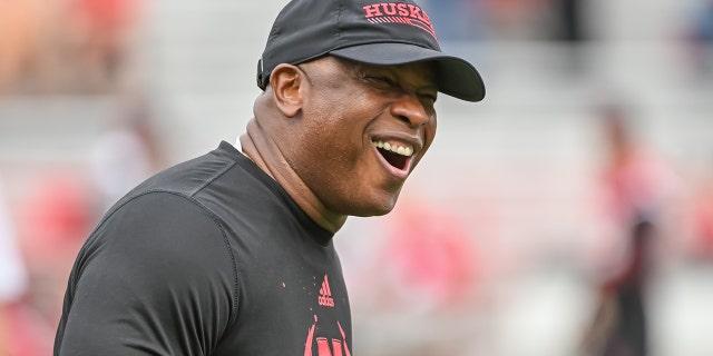 Mickey Joseph of the Nebraska Cornhuskers was named interim coach after a loss to the Georgia Southern Eagles at Memorial Stadium on September 10, 2022 in Lincoln, Neb.