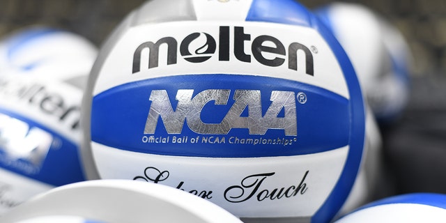 The NCAA logo will be used at the Division I Women's Volleyball Semifinals on December 19, 2019 at the PPG Paints Arena in Pittsburgh.