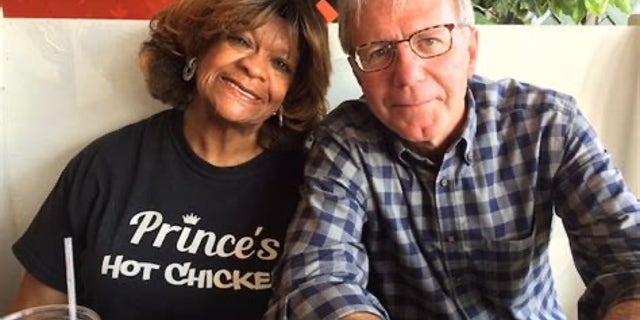 Nashville hot chicken icons Andre Prince Jeffries and former Mayor Bill Purcell. Jeffries is the owner of Prince's Hot Chicken, the originator of the piquant poultry, and Purcell helped popularize the local specialty with the founding of the Nashville Hot Chicken Festival.
