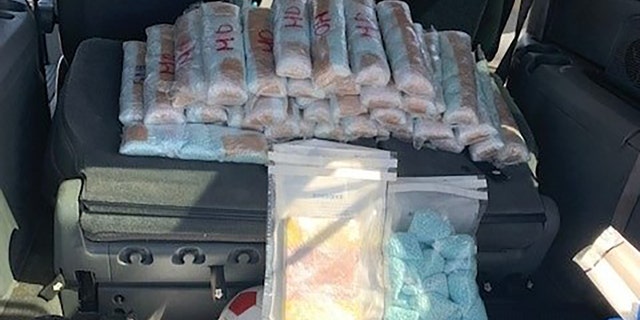 56 pounds of fentanyl estimated to be worth $3.6 million.