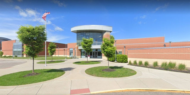 Princeton High School in Hamilton County, Ohio is shown on Google Street View.