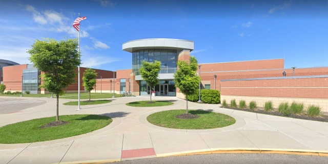 Princeton High School in Hamilton County, Ohio, is seen on Google Street View.