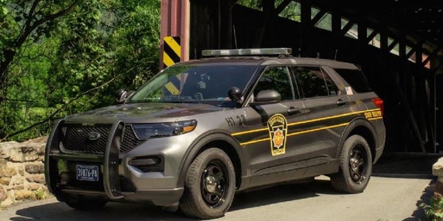 A Pennsylvania state Police vehicle. State troopers busted a man hauling around $1 million worth of cocaine inside an SUV this weekend, according to reports.