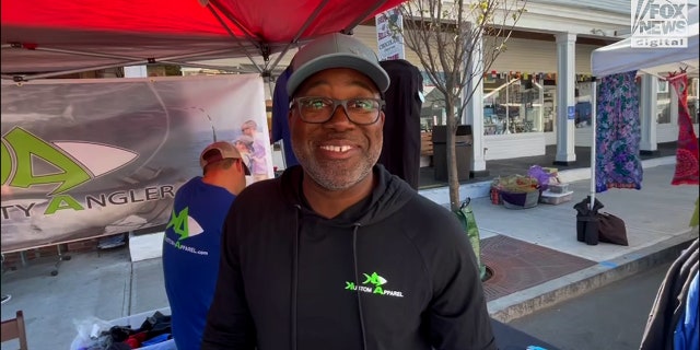 Paul Sinclair, a Martha Vineyard vendor from Rhode Island, told Fox News Digital he hopes the arrival of 50 migrants on the resort island on Wednesday, Sept. 14, brings attention to the need to follow the legal immigration process.