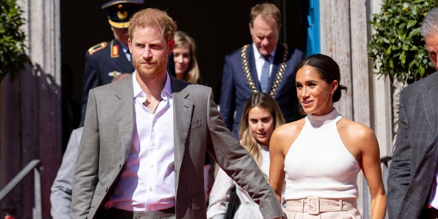 Larcombe went on to describe how Harry's malleable nature is once again display in his relationship with his wife Meghan Markle,