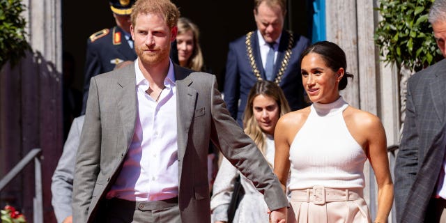 Larcombe went on to describe how Harry's malleable nature is once again display in his relationship with his wife Meghan Markle,