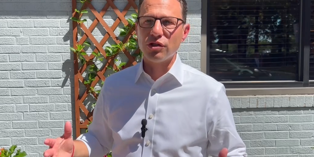 Pennsylvania Attorney General Josh Shapiro speaking to Fox News Digital on September 1, 2022.